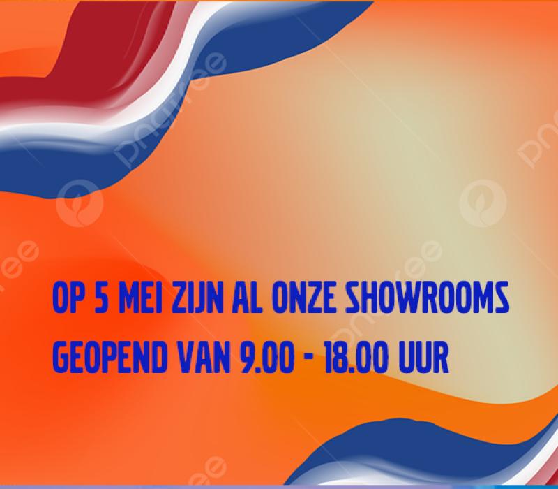 5 mei open !